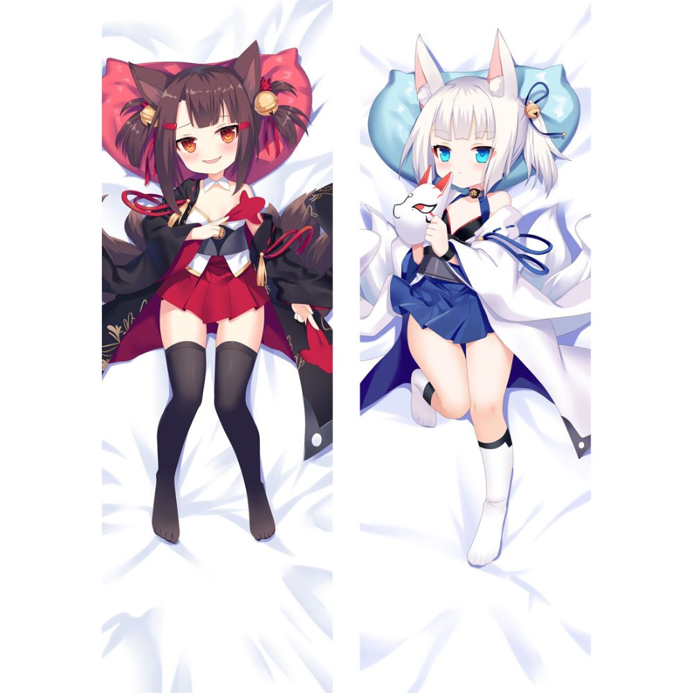 Dakimakura Kaga Loli Et Akagi Loli