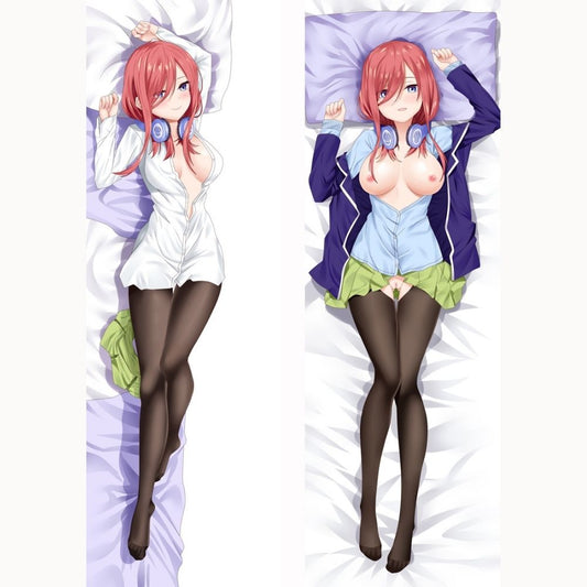 Dakimakura Miku Nakano Sur Lit et Sexy