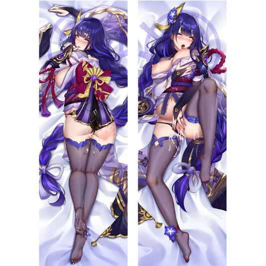 Dakimakura Raiden Shogun Masturbation Ahegao