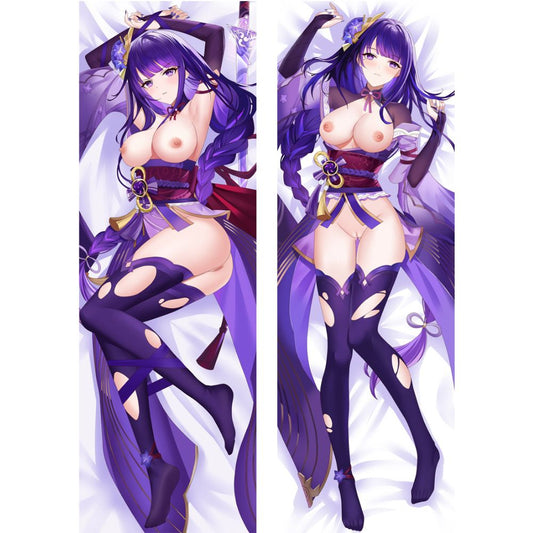 Dakimakura Raiden Shogun Uniforme Dechiré