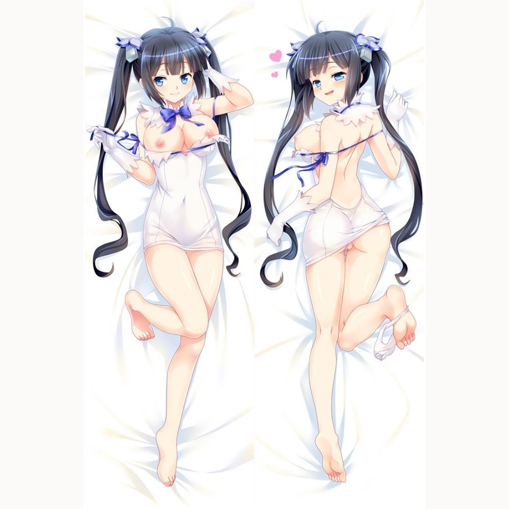 Dakimakura Hestia Uniforme Semi Nue DanMachi