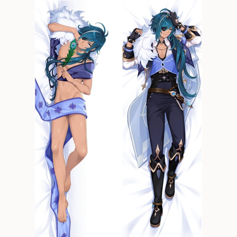 Dakimakura Kaeya Genshin Impact Cache Oeil