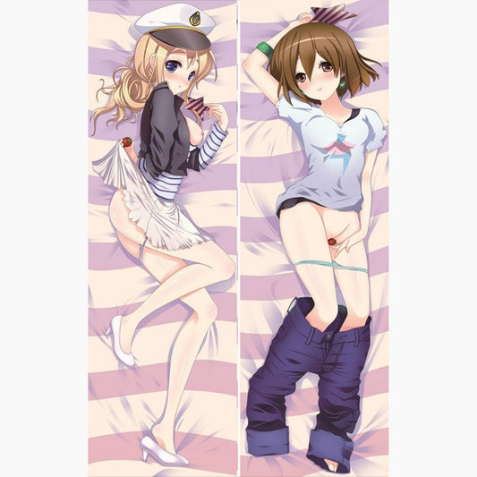 Dakimakura Tsumugi Et Yui Uniforme "Listen!"