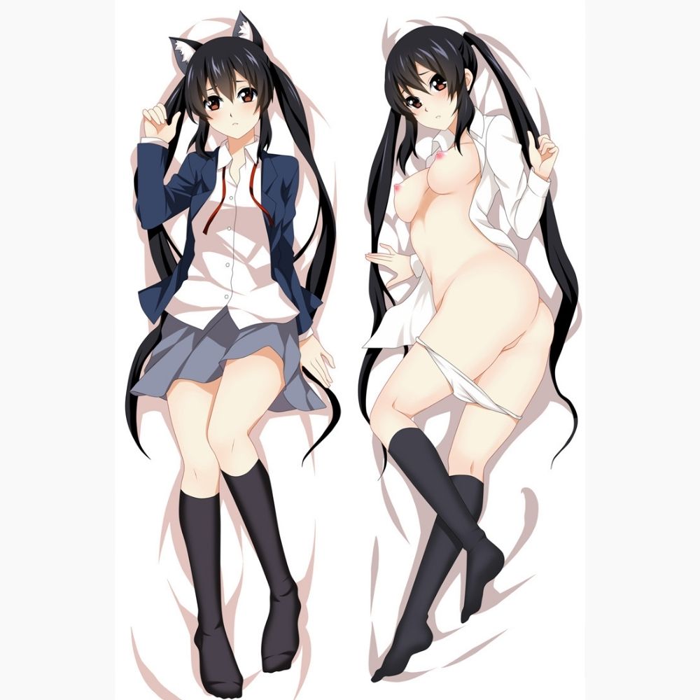 Dakimakura Azusa Neko Girl Semi Nue