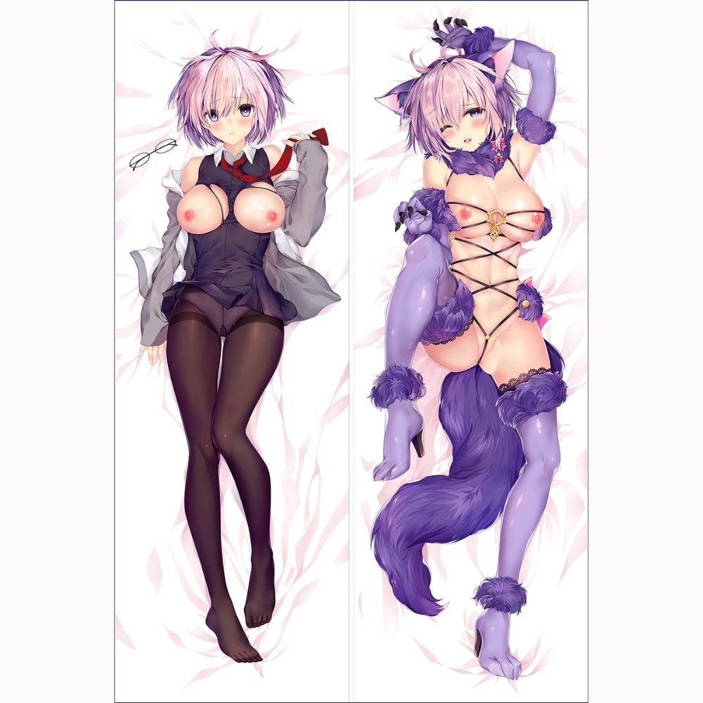 Dakimakura Mash Secrétaire Et Dangereous Beast Nue Fate Grand Order