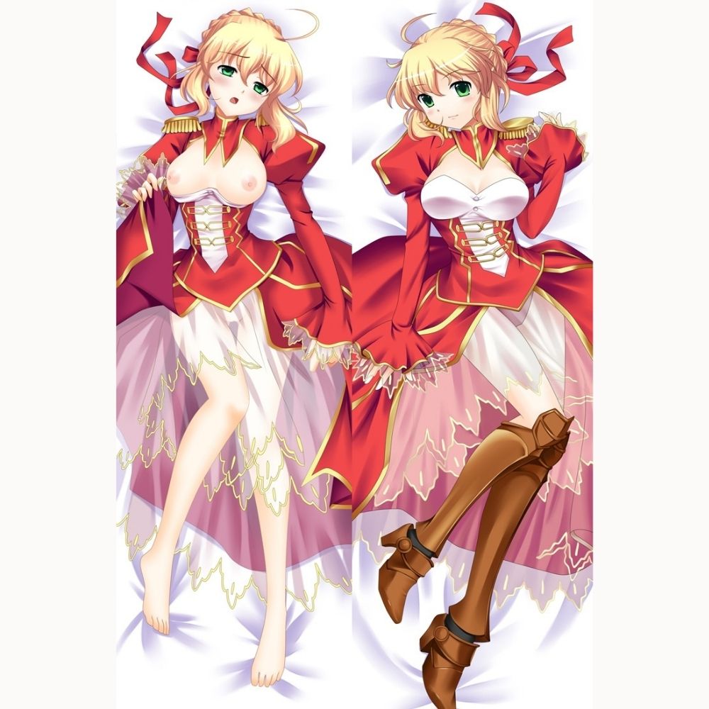 Dakimakura Nero Uniforme Et Nue Fate/Extella