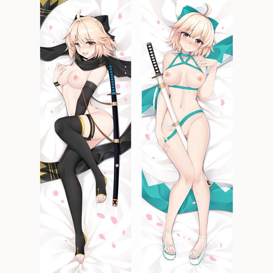 Dakimakura Okita Souji Nue