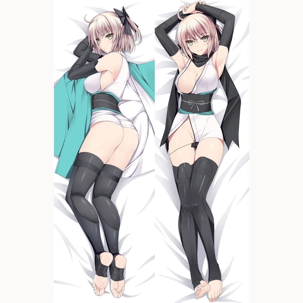 Dakimakura Okita Souji Uniforme Sexy