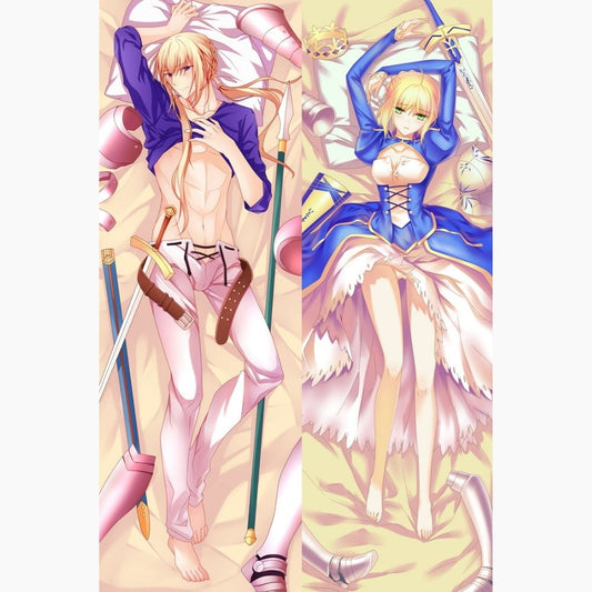 Dakimakura Saber Artoria Homme Et Femme